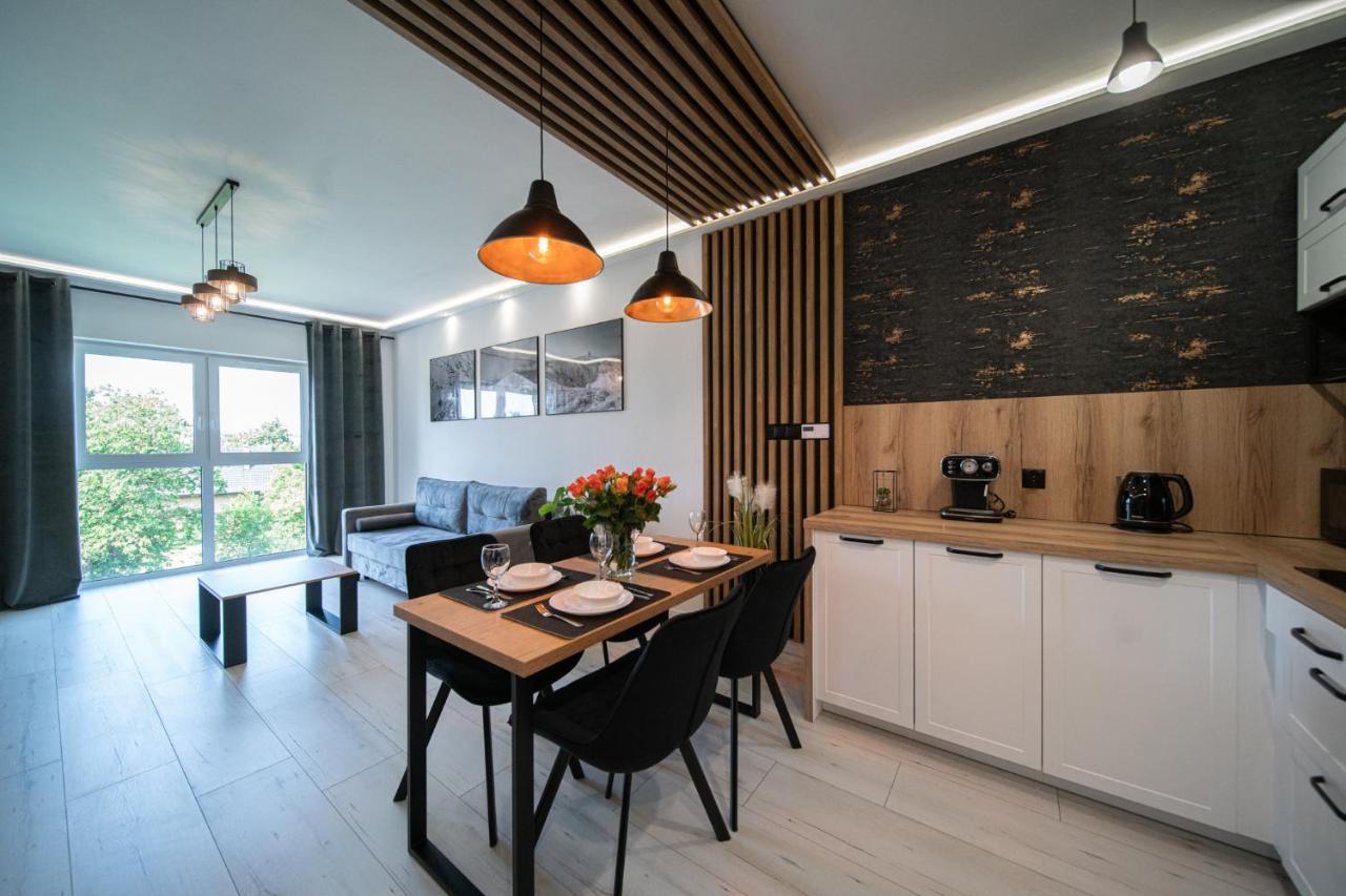 Apartament Duzy Staw Apartment เยเลเนียกูรา ภายนอก รูปภาพ