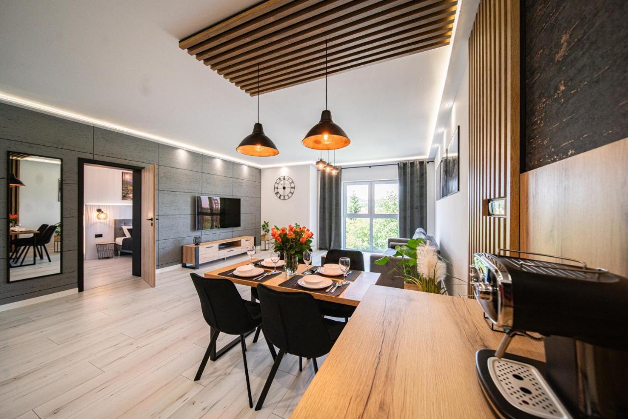 Apartament Duzy Staw Apartment เยเลเนียกูรา ภายนอก รูปภาพ
