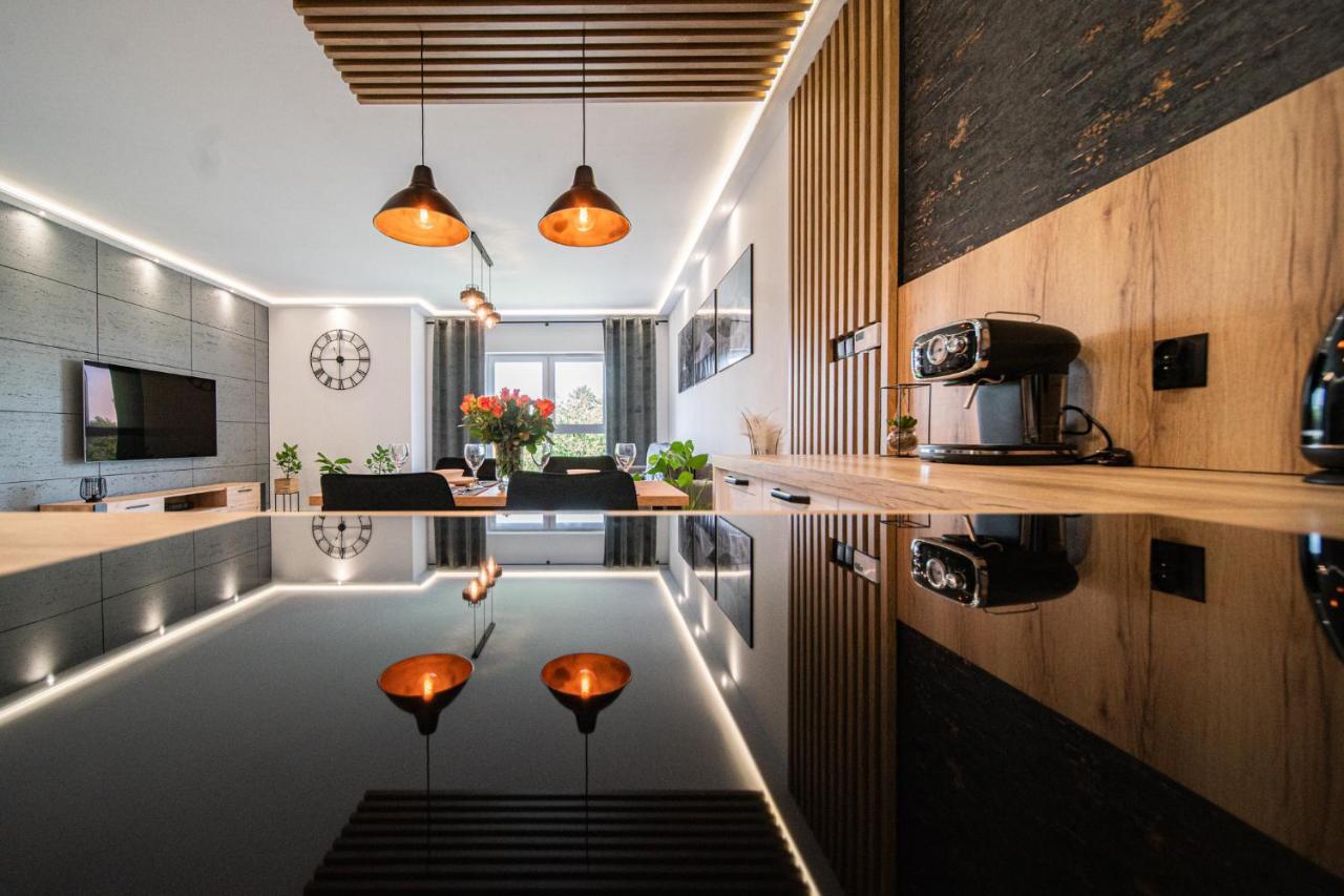 Apartament Duzy Staw Apartment เยเลเนียกูรา ภายนอก รูปภาพ