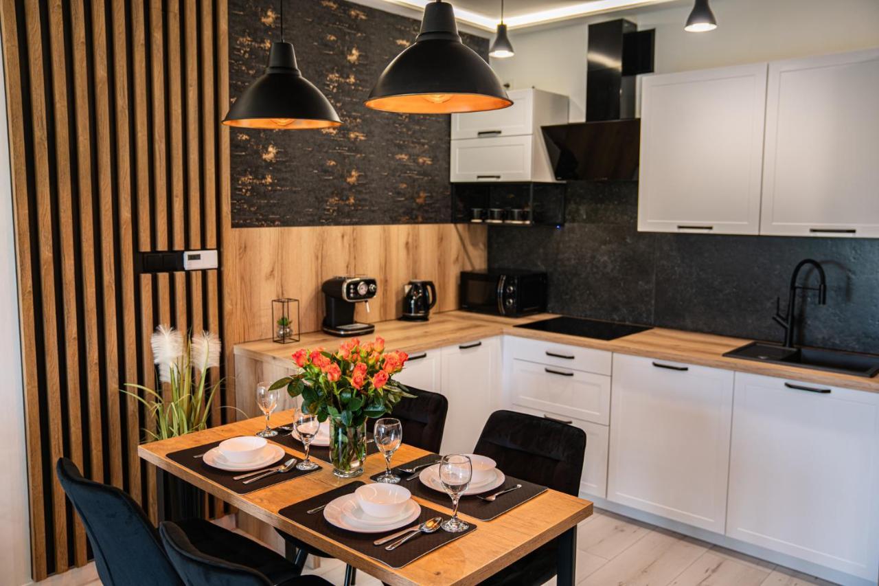 Apartament Duzy Staw Apartment เยเลเนียกูรา ภายนอก รูปภาพ